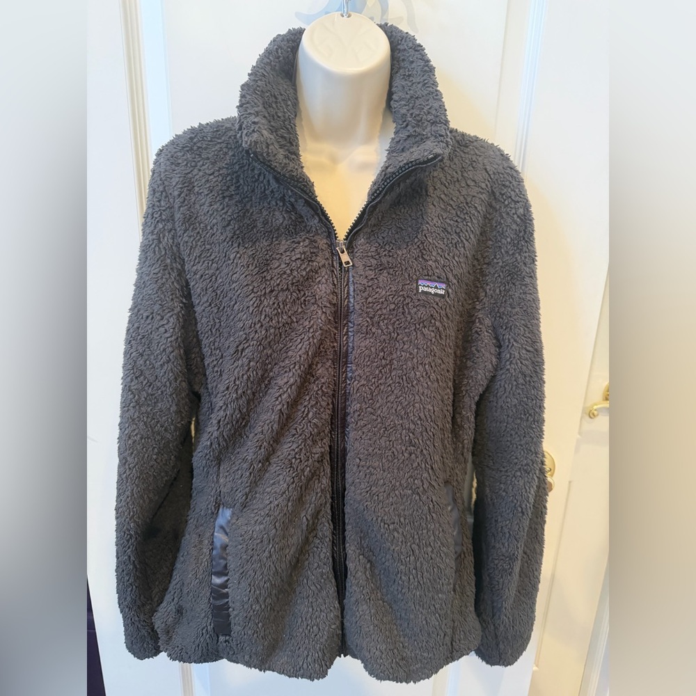 Patagonia Los Gatos Black zip up fleece jacket. Women’s small.